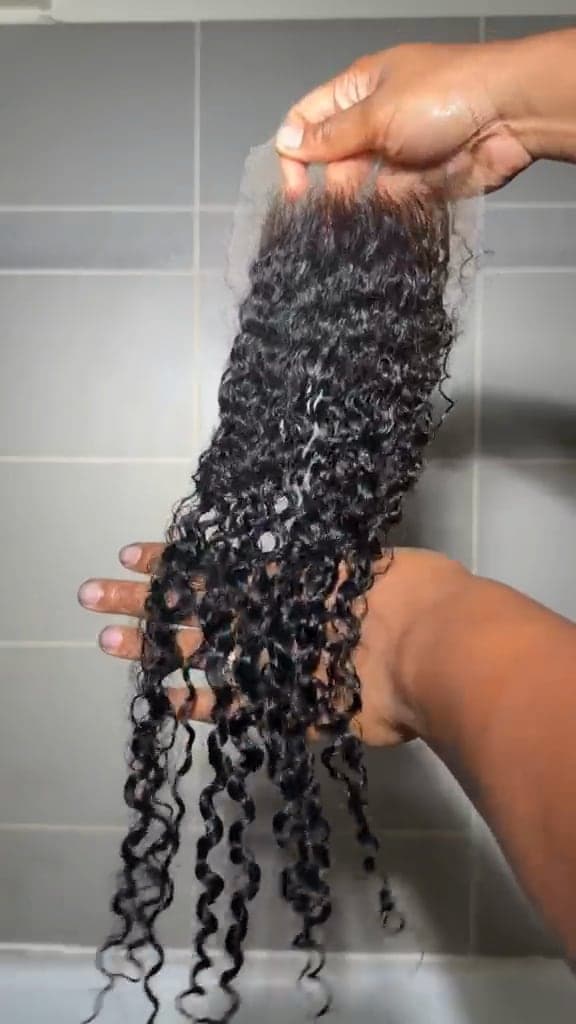 Mouvement de la texture Closures & Frontales