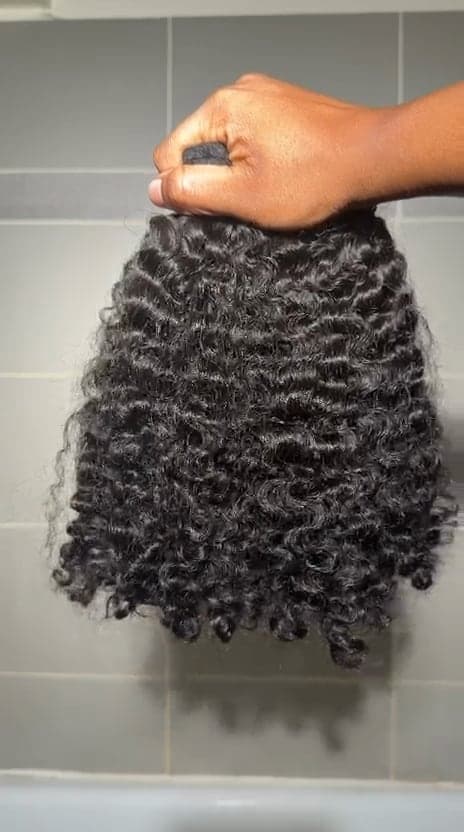 Curl — Bouncy curl · Avant (ralenti)