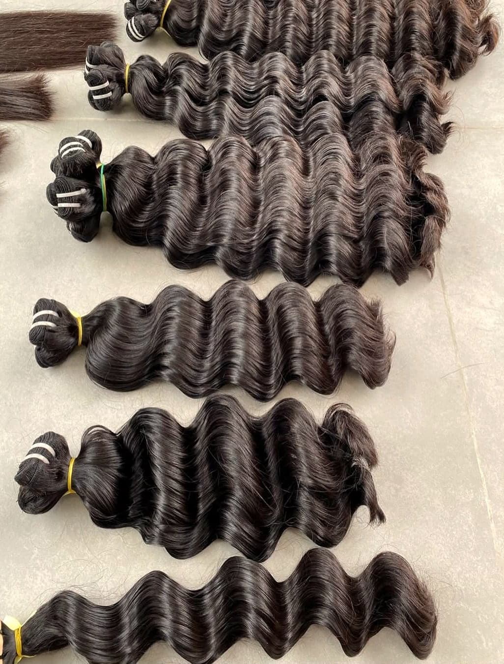 Bundles Deep waves alignés