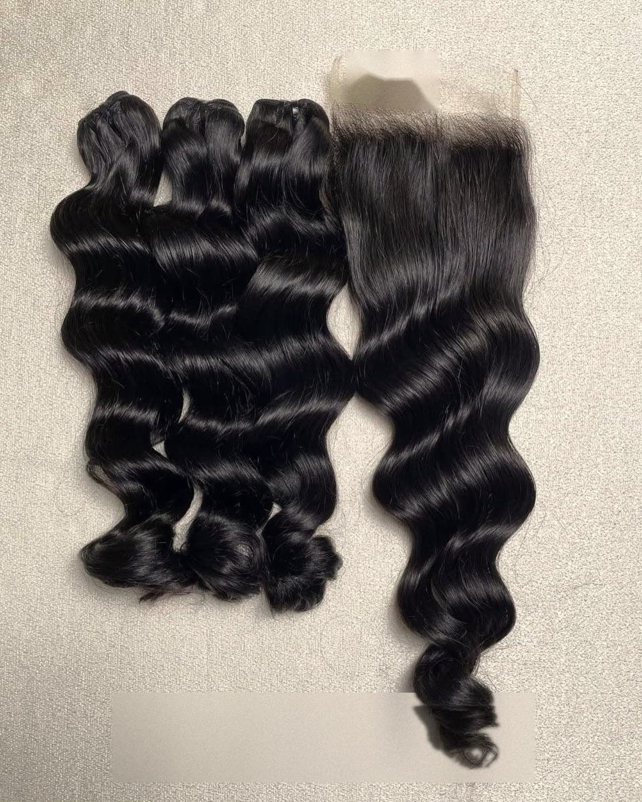 Bundles Deep waves et closure assortie